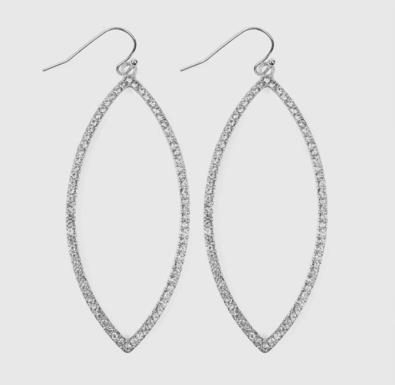 Marquise Rhinestone Earrings
