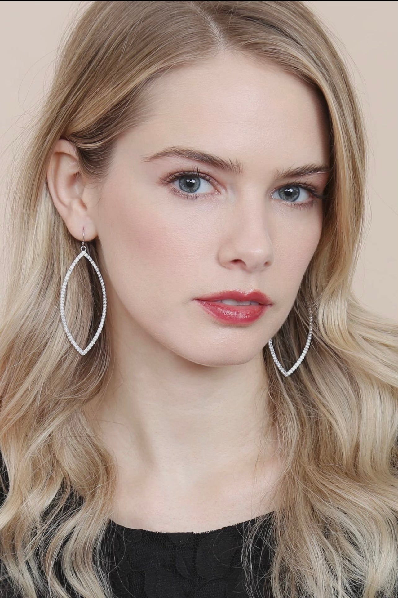 Marquise Rhinestone Earrings