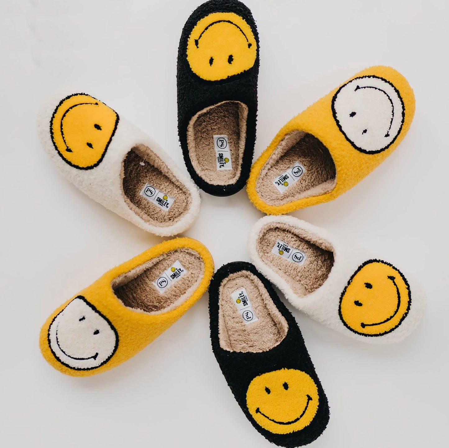 Smiley Face Slippers
