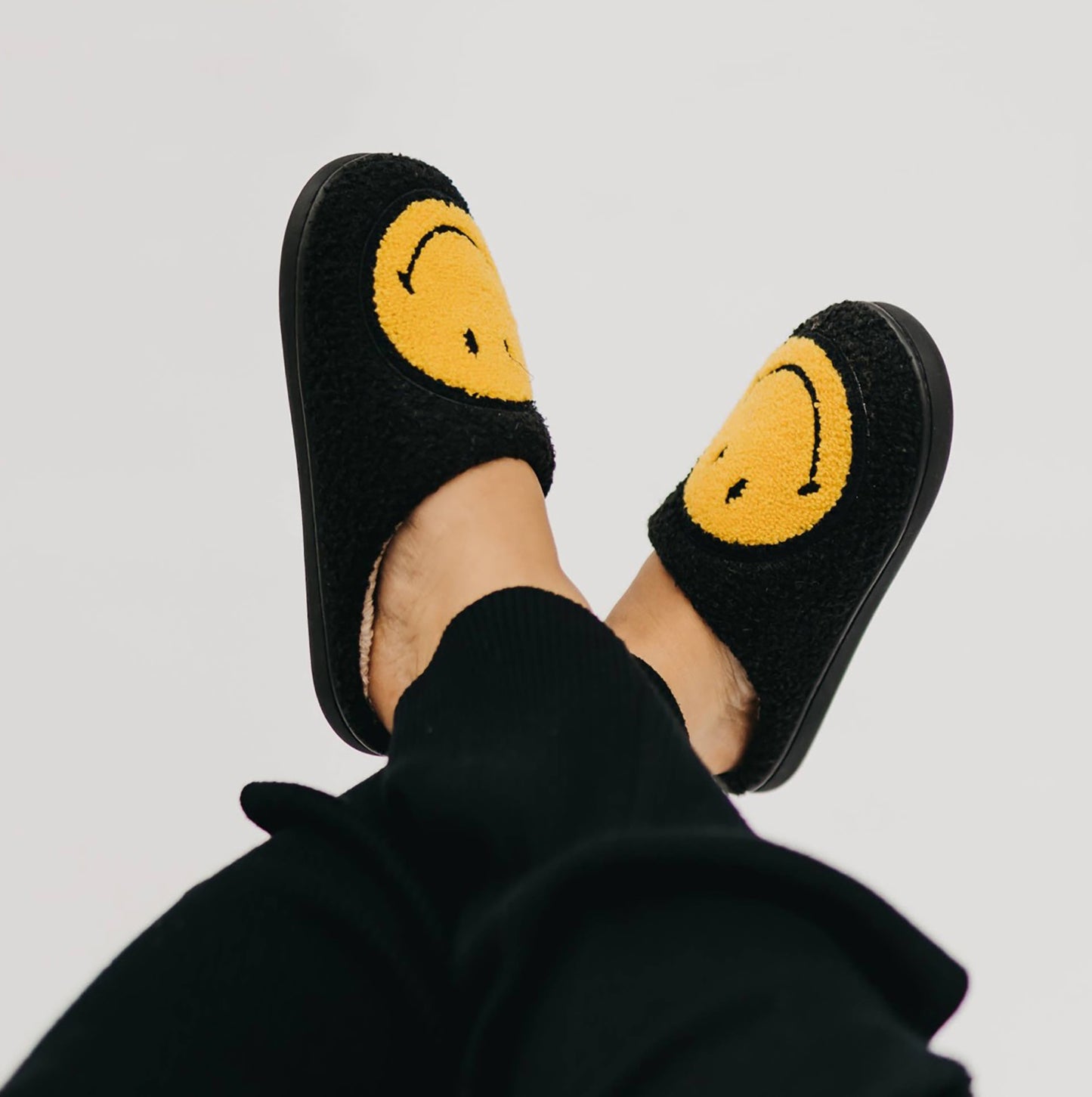 Smiley Face Slippers