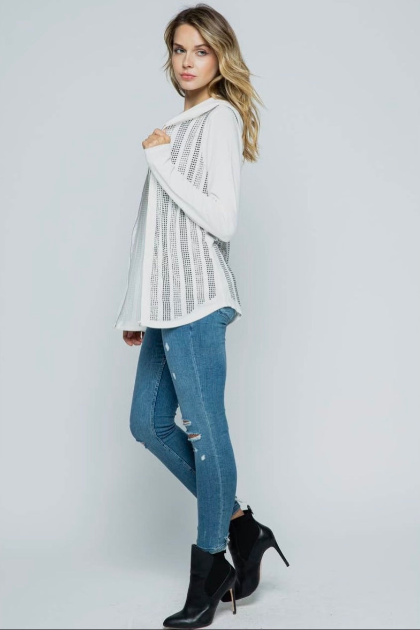 Bling Up Your Game Day Studded Jacket